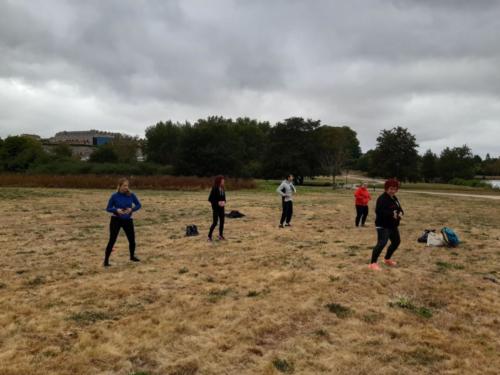 cours de Fit'dance en extérieur